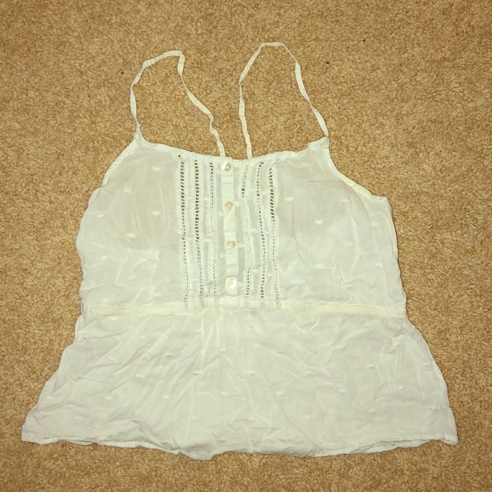 American Eagle white cami/tank